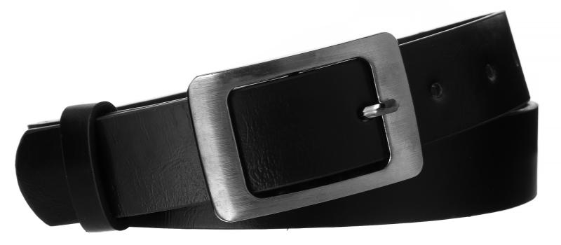 PU women's belt SBB-CV-3A BLACK 110
