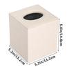 Light Luxury Square Tissue Holder Magnetic Bottom Decorative Napkin Holder Tissue Box  Living Room
