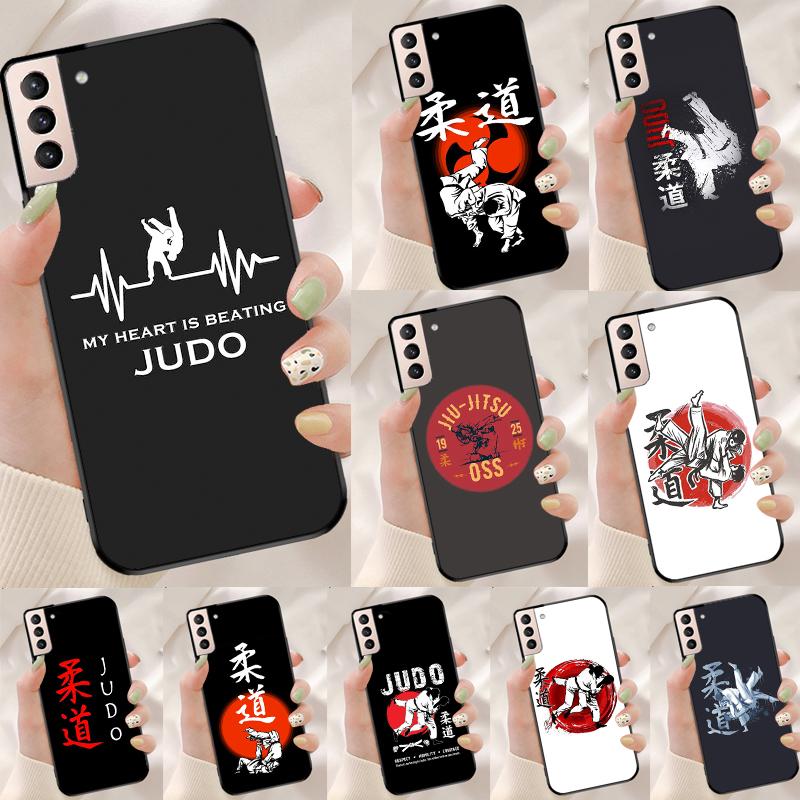 Чехол Judo Funda для Samsung Galaxy S25 Ultra S9 S10 S20 S22 Plus S21 FE S23 S24 Ultra