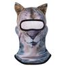 Спорт на открытом воздухе Мужская Женская Тюрбан 3D Животные Велосипедная Труба Бандана Маска для Лица