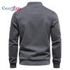 Cozy Up New Spring Mens Stand Collar Jacket Fashion Slim Fit Baseball Outerwear Men Solid Casual Zipper Autumn Jackets Coat Man Clothing