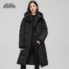 XueZhongFei Women's Long Hooded Winter Down Jacket