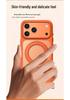 Совместимый с iPhone 17 Pro Max Магнитный Защитный Чехол - Ударопрочный, Вращающийся Матовый Держатель с Воздушной Подушкой.