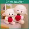 Strawberry Sheep Plush Toy Cute Animals Soft Stuffed Doll Children Holiday Gift