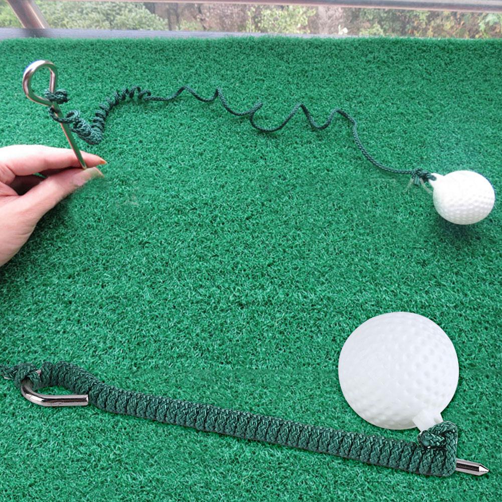 Golf Driving Ball Swing Hit Training Aid Portable Golf Practice Training Rope Ball Air Flow Golf Balls For Practice Accessories