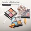 4 цвета Aurora Solid Mirror Shiny Nail Glitter Nails Uv Gel Polish Pigment Nail Art Decorations Accessories