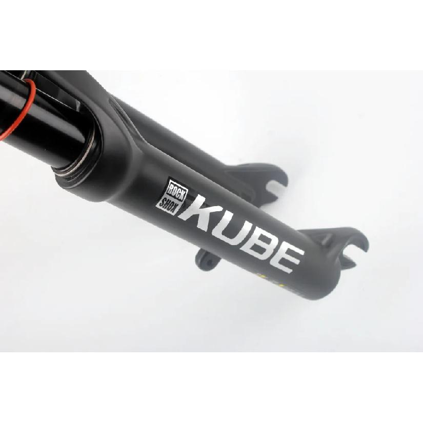KUBE 20" Алюминиевая MTB Амортизационная Вилка Пружинная Регулируемая Демпфирование Отскока для Складного BMX Велосипеда 20-дюймовая Передняя Вилка