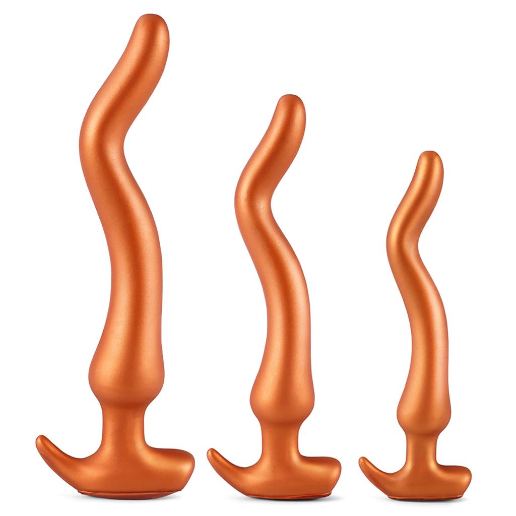 Жидкий силикон, удлиненная анальная пробка, фаллоимитаторы, анальный расширитель, огромная анальная пробка, стимулирует влагалище и анус, массаж простаты, секс-игрушки