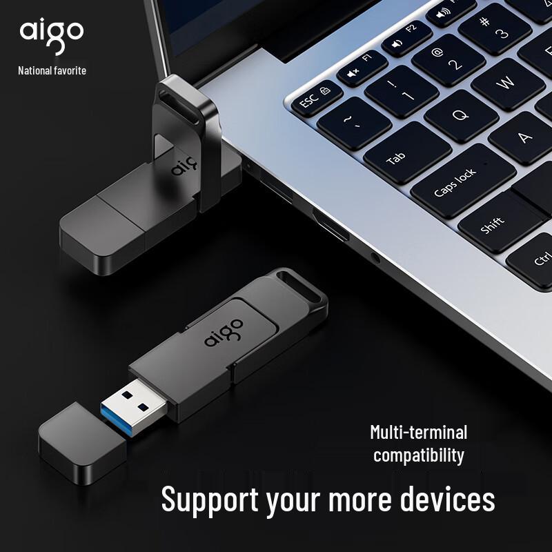 AIGO G50 Высокоскоростной SSD-накопитель USB 3.2 с двумя интерфейсами