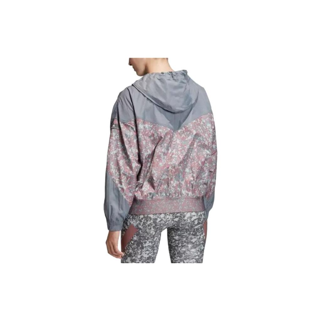 adidas X Stella McCartney Collaboration Повседневная удобная куртка с капюшоном Женская куртка Серая FI7977