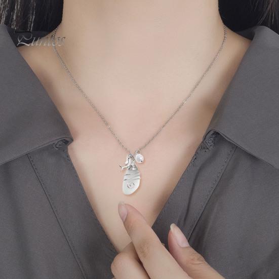 Ожерелье с подвеской, регулируемое, износостойкое, декоративное с подвеской, антикоррозийное украшение на шею, устойчивое к выцветанию, пляжное ожерелье из проволочной обмотки для женщин