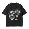 Men T-Shirt 67 Meme Funny Six Seven Christmas 6-7 Meme Santa 6 7 T-Shirts Harajuku Summer Tee Shirt Streetwear Print Casual Tops