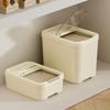 Sealed Rice Barrel Insect Proof Moisture Proof Rice Storage Barrel Time Keeping Fresh Grains Tank Rice BucketGrain Sealed Jar