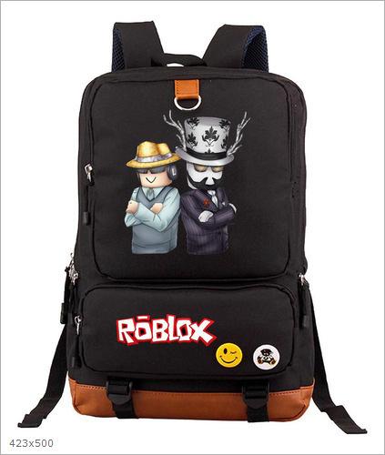 Virtual World Game Men'S And Women'S Backpacks Student Schoolbags Travel Bags Computer Bags Animation Cartoon Backpacks