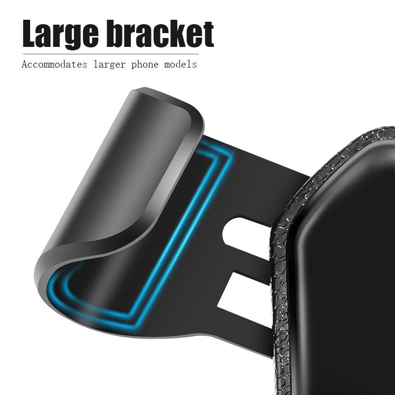 Car Gravity Phone Holder Air Vent Clip Mount GPS Bracket For Volvo S90 olestar AWD XC40 S80 T6 V90 XC90 XC60 V50 S60 V70 V60 V40
