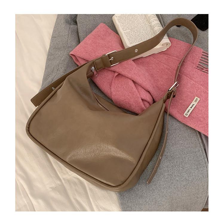 IELGY Модная женская сумка через плечо в стиле ленивой моды, большая вместительная сумка-тоут в стиле ретро