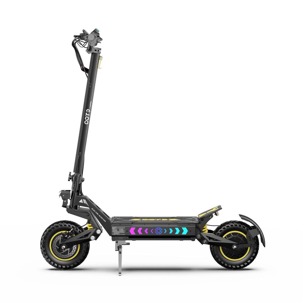 OOTD T10 Pro 1300*2 Dual Motor Electric Scooter 52V23.4AH Battery 70KM Range 150KG Load 11Inch Off-Road Tires E-Scooter
