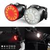 New Rechargeable Bike Light Mini Night Safety Warning Taillight Front Rear Bicycle Lamp LED Riding Taillight Bicycle Light