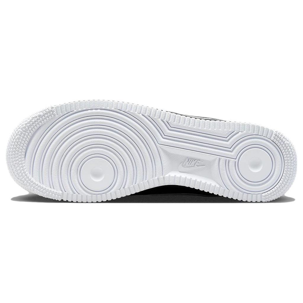 Nike Air Force 1 07 Black White Outlined Swoosh Men Sneakers DV0788-002