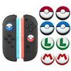 Анимационный дизайн Марио Поке Сфера Рукоятки Джойстика для Nintendo Switch 2 Контроллера Joy-Con Колпачки Стиков Джойстика Защитный Чехол