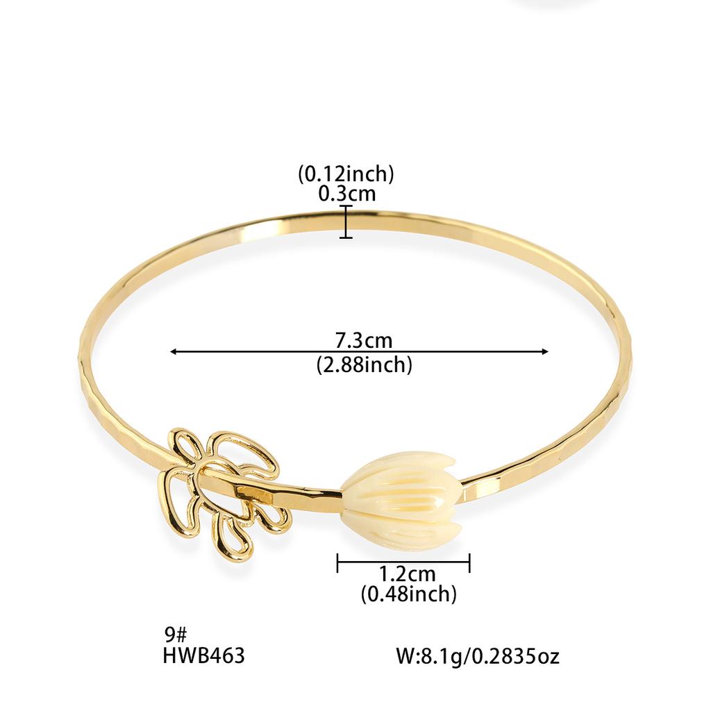 Hawaiian Jewelry 14k Gold  Bangle butterfly  Turtle  Wave Heart  Gold Charm Pikake Jasmine Bangle   for Girls