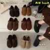 Leather velvet casual lazy comfortable versatile casual all-inclusive Birkenstocks women