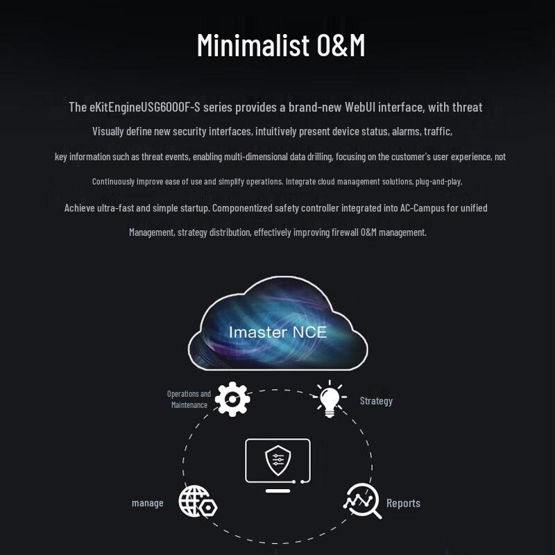 Huawei Kunpeng USG6000F-S115-AC AI Series Enterprise Firewall (CN version)
