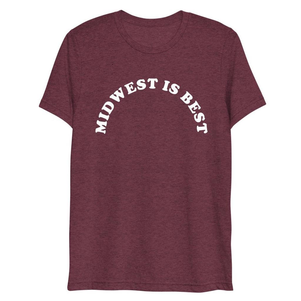 Midwest Is Best T-Shirt, Funny Midwest Gift, Midwest Pride, Midwest Humor, Quirky Gifts, Novelty Tee, Statement, Gifts for Friends, Ranch