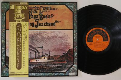 LP Пластинка GEORGE LEWIS, PAPA BUE'S VIKING JAZ - George Lewis And Papa Bue's Viking ULS1586RPROMO STORYVILLE Япония Оби Джаз Б/У