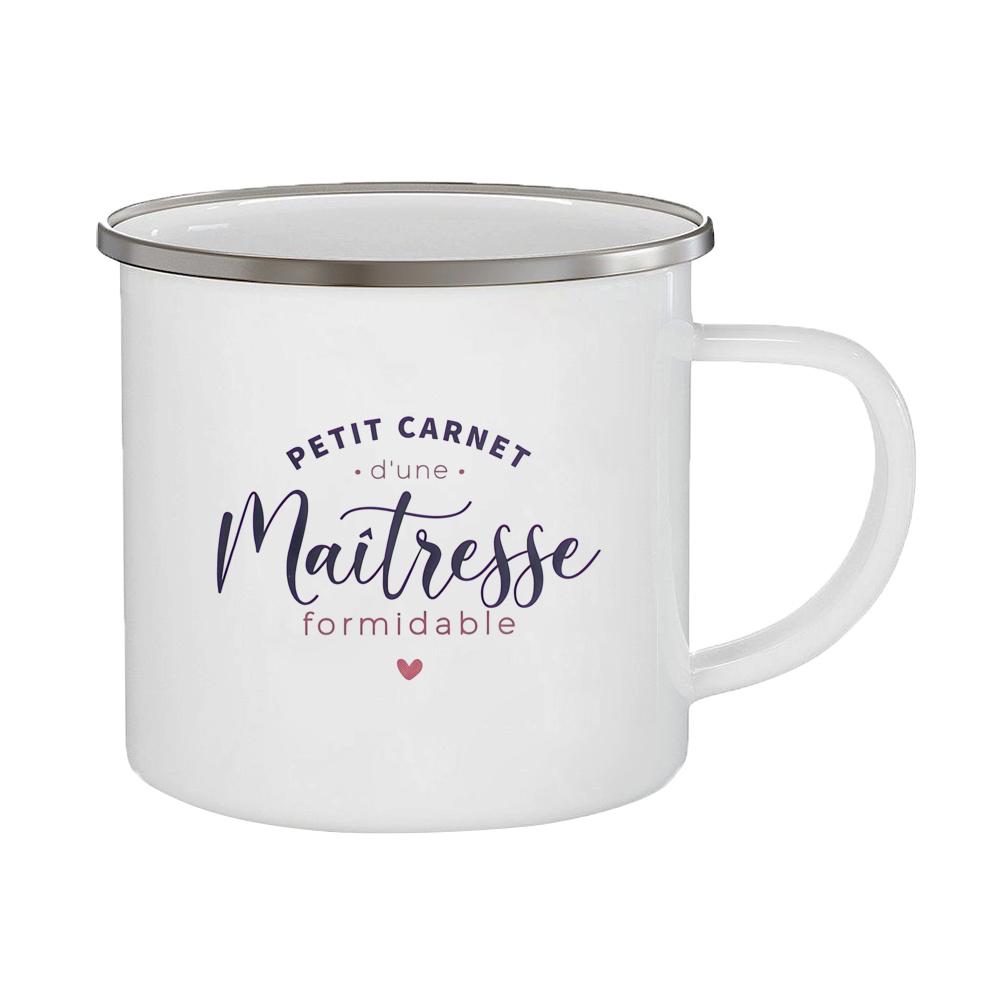 Спасибо Госпожа Учительница Подарки Кружка для кофе Подарок учителю на конец года Чашки Учитель Эмалированная кружка Подарок на конец учебного года Чашки