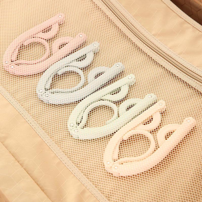 Portable Folding Hangers: Travel & Dorm Clothes Drying Rack