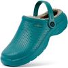 ZUSERIS Winter for Men and Warm Room Indoor and Outdoor Balcony Size Sandals/Clogs Women, Waterproof, Slippers, Shoes, Wear, Sandals, 2-Way,