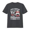 Funny Dance Grandma Granddaughter Ballet Print Casual T Shirt Vintage Washed Slightly Homme Top For Everyday Wear Soft Graphic