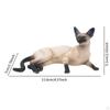 Cat Figurine Model for Office Decor and Pet Lovers
