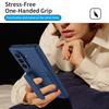 For Samsung Galaxy Z TriFold 5G Case with Tempered Glass Film Silicone Wristband Kickstand PC Phone Cover