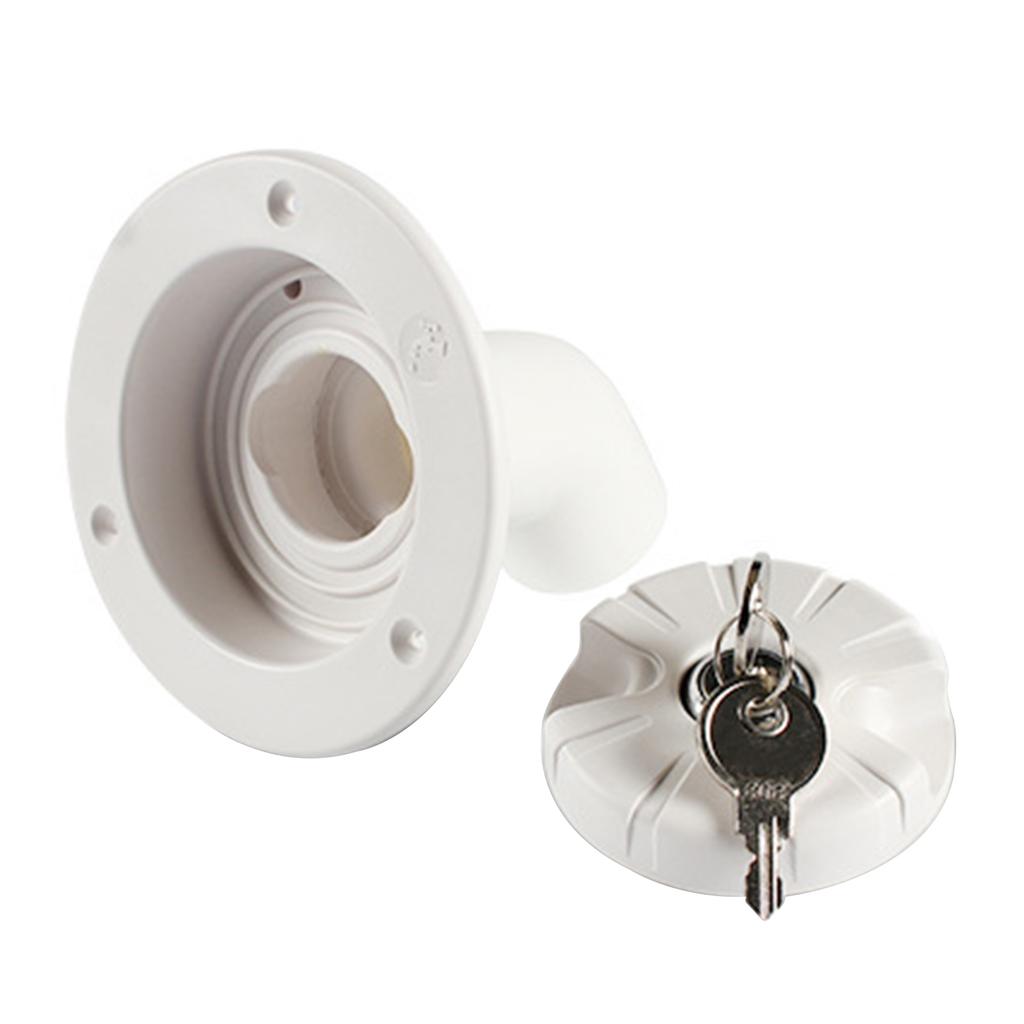 Запираемая крышка гравитационного водозаборника с замком, запираемый фильтр люка для лодки-дома, кемпера, прицепа-каравана