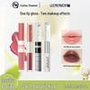 LEEMEMBER Limon Double-Ended Matte & Water Gloss Lip Set with Primer and Nude Lipstick.