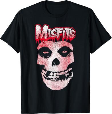 Misfits – Футболка с логотипом Красный Череп