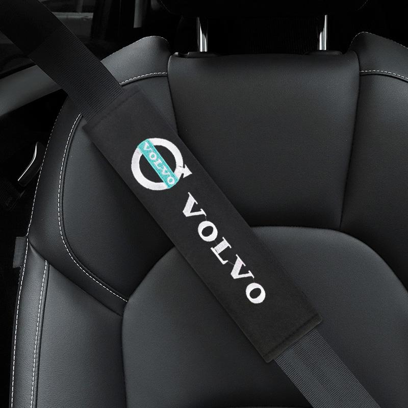 2pcs Carbon Fiber Cotton Protection Cover Case For Volvo XC40 XC90 V40 V90 V60 XC60 S80 S60 S90 C40 V70 XC70 Accessories