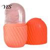 Soft Silicone Ice Mold Roller for Face, with Facial Massager, Pore Tightening Cold Tray Face Compress Tool Redness Relief, Portable Skincare Cube Home