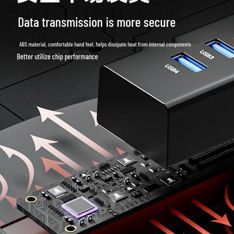 Многопортовый USB 3.0 концентратор-удлинитель для настольных компьютеров