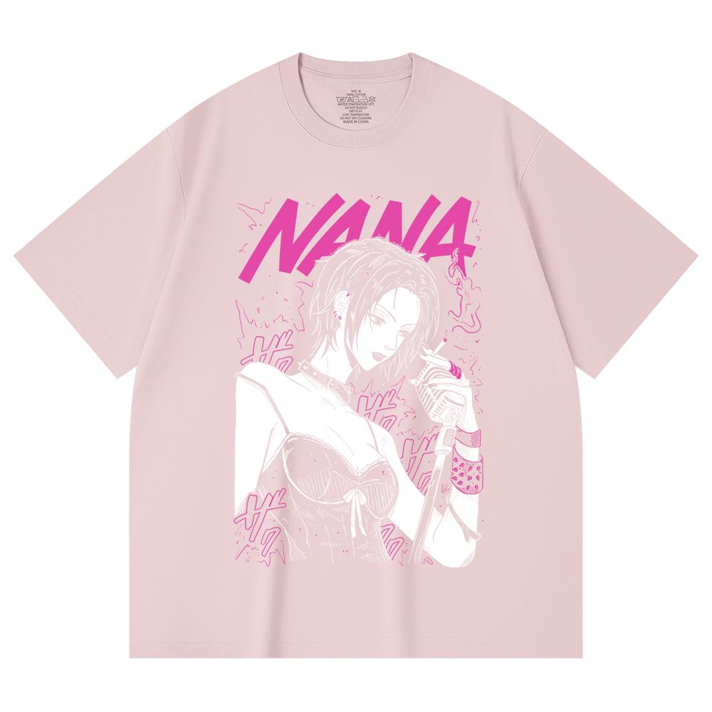 230 Gsm 100% Cotton Nana V1 Osaki Print Unisex Heavy Cotton T Shirt