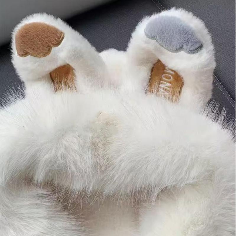 Зимняя симпатичная шапка с шарфом, встроенная шапка, женская утолщенная шапка, зимняя симпатичная плюшевая меховая шапка с шарфом, комплект из двух предметов, теплая ветрозащитная шапка