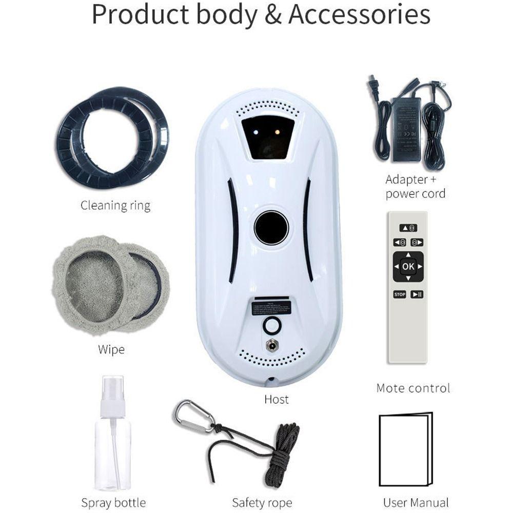 Remote Control Automatic Window Cleaner Electric Glass Washer Window Glass Cleaning