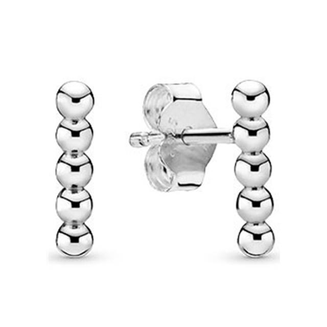 Ювелирные изделия Kenora 2023 Популярные женские браслеты из стерлингового серебра 925 пробы, серьги, подходящие для модного ожерелья из бисера Diy, подарочные ювелирные изделия