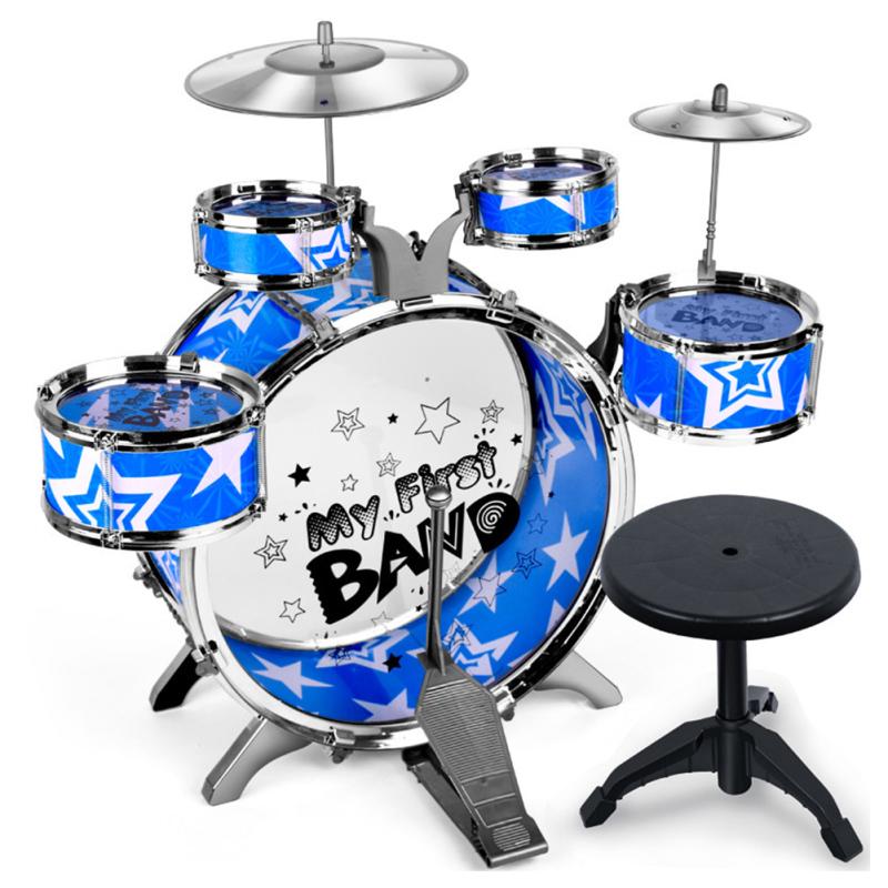 Детский барабанный симулятор, джазовый барабан, игрушка для ног, детская музыкальная перкуссия, игра для мальчиков и девочек, подарок на день рождения