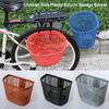Hollow Children Kids Bike Basket Plastic Student Front Basket Rear Cycling Accessories