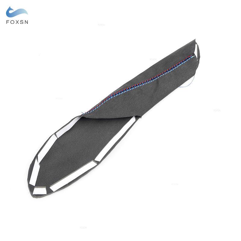 Внутренняя дверная ручка автомобиля, замшевая отделка для BMW 3 4 серии M3 M4 F30 F31 F32 F33 F34 F36 2012 2013 2014 2015 2016