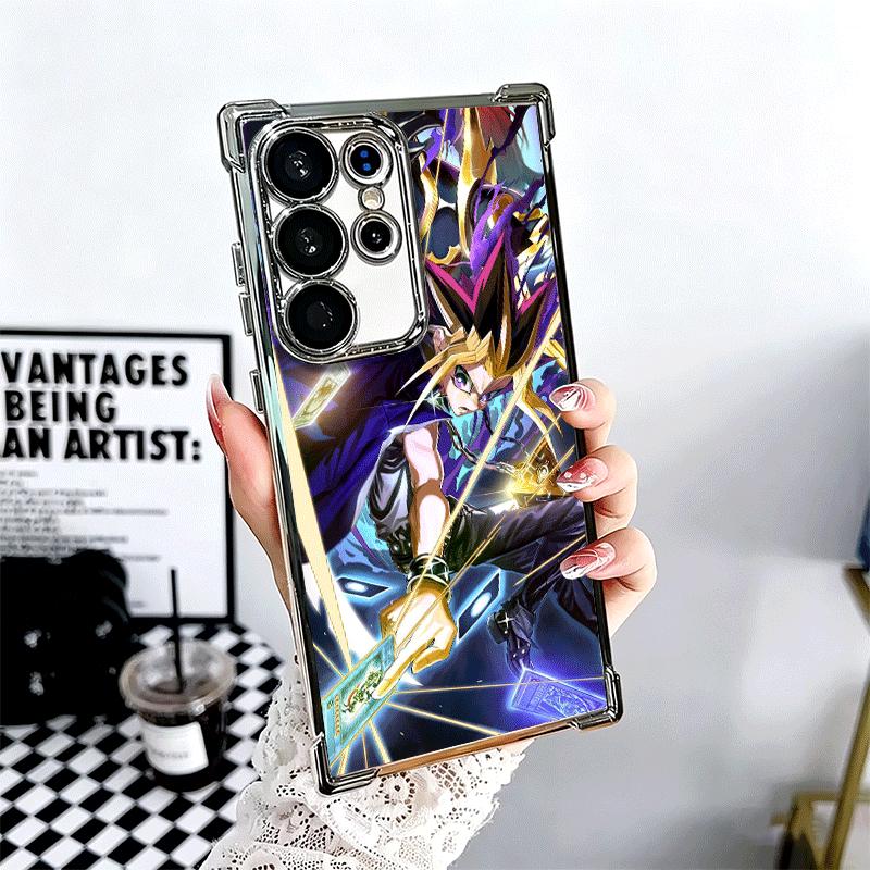 Yu-Gi-Ohs Anime Soft Phone Case For Samsung Galaxy S26 Ultra S25 Edge S24 FE S23 Plus S22 S21 + S20 Plating Anti-Fall Fundas
