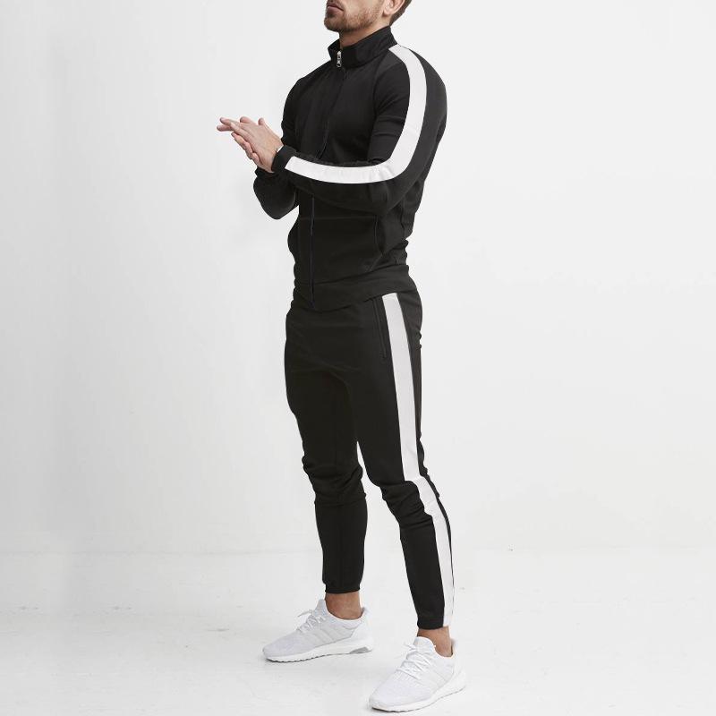 European/American Autumn/Winter Men's Casual Hooded Sportswear Set
